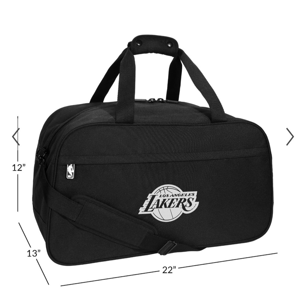 Lakers NBA Jet-Set Recycled Duffle Bag from pottery barn